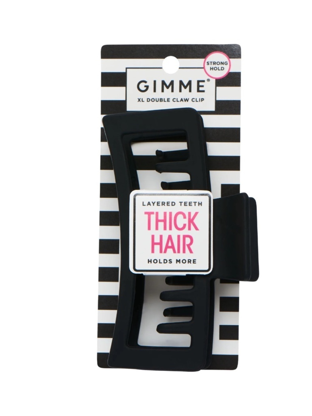 GIMME XL Double Claw Clip - Black